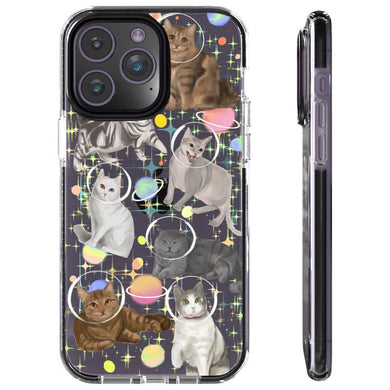 Impact Case for iPhone-Cute Space Cat