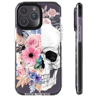 Impact Case for iPhone-Floral Skull