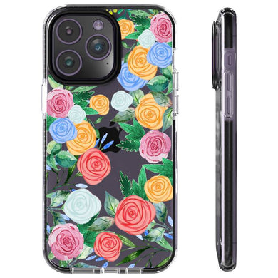 Impact Case for iPhone-Cupcake Blossom Rose Beautiful Flower