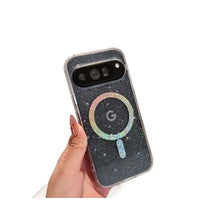 Compatible with Pixel 10proXL/9/8 Pixel - All-inclusive shockproof multi-style business glitter transparent case HNSJK0007