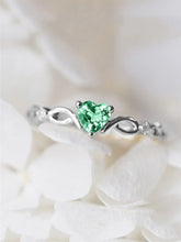 Mother's Day Gift Women's Elegant Rhinestone Decor Heart Design Promise Ring, 1 Piece Trendy Exquisite Engagement Ring, Chic F ashionable Dainty Jewelry As Gift for Girlfriend, Wedding Promise Rings, Promise Ring Gf HNJZ0027