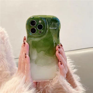 Gradient Ink Smudge Case for iPhone with bracket FREE