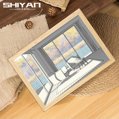 Simple Warmth Wall Lamp INS Style Murals Night Lights