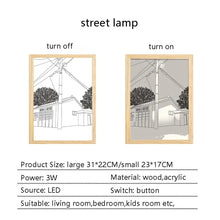 Simple Warmth Wall Lamp INS Style Murals Night Lights