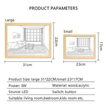 Simple Warmth Wall Lamp INS Style Murals Night Lights