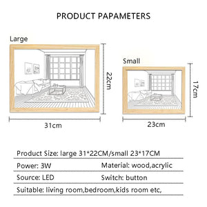 Simple Warmth Wall Lamp INS Style Murals Night Lights