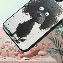 【BUY 4 ONLY PAY FOR 2】So Cool Case for iPhone with Unique Design, Watercolor Animal Hard Back + Soft Frame with Independent Button Protective Case for iPhone - teddy painting