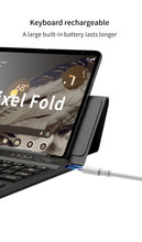 Keyboard + Pen + Keyboard Holder Case for Google Fold/Samsung Z Fold 4/Samsung Z Fold 4