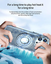 Magnetic Heat Dissipation Case with Invisible Kickstand for iPhone