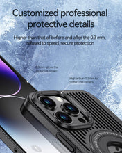 Magnetic Heat Dissipation Case with Invisible Kickstand for iPhone