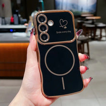 Compatible with Wireless Charge Cover Soft Cover  S25 Ultra/S24/S23/S22 TPU phone case Cover HNSJK0001