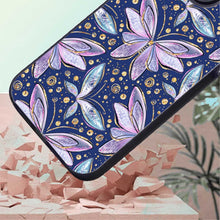 【BUY 4 ONLY PAY FOR 2】So Cool Case for iPhone with Unique Design, watercolor painting + Soft Frame with Independent Button Protective Case for iPhone -Butterfly Gold Glitter
