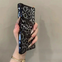 Compatible with for iPhone 17 Pro Max/16 Pro/15 Pro/14/13 Glitter Leopard Print phone case HNSJK0002