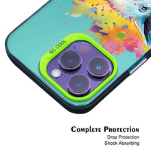 【BUY 4 ONLY PAY FOR 2】So Cool Case for iPhone with Unique Design, Watercolor Animal Hard Back + Soft Frame with Independent Button Protective Case for iPhone - Pig