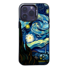 【BUY 4 ONLY PAY FOR 2】So Cool Case for iPhone with Unique Design, starry night Hard Back + Soft Frame with Independent Button Protective Case for iPhone -starry night 3