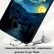 【BUY 4 ONLY PAY FOR 2】So Cool Case for iPhone with Unique Design, starry night Hard Back + Soft Frame with Independent Button Protective Case for iPhone -starry night 6