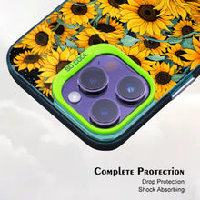 【BUY 4 ONLY PAY FOR 2】So Cool Case for iPhone with Unique Design, starry night Hard Back + Soft Frame with Independent Button Protective Case for iPhone -sunflowers girl in a cup comic art