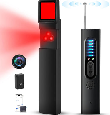 Upgrade Hidden Camera Detector, anti-spy camera detector, Hidden device GPS detector, insect detector, RF wireless signal scanner, Hotel Camera detector
