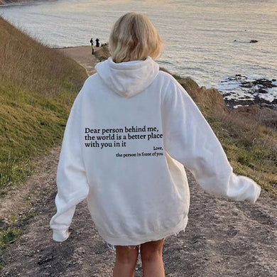 UPDATED Dear Person Behind Me Sweatshirt