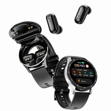 X7-2-in-1 ultimate smartwatch, full of sense of technology, APP download. Support iPhone smart earphones: Bluetooth connection, you can answer calls, listen to music, exercise mode heart rate detection, long standby time, IPX7 waterproof effect