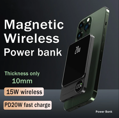 MAGNETIC WIRELESS POWERBANK 10,000 MAH BUY 1 GET 1 FREE