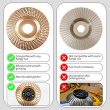 Wood Carving Disc Set for Angle Grinder 3Pcs, Grinding & Shaping Wheel for Wood Cutting, Durable Grinder Attachment Set HN0003