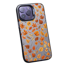 【BUY 4 ONLY PAY FOR 2】So Cool Case for iPhone with Unique Design, Autumn Fall Hard Back + Soft Frame with Independent Button Protective Case for iPhone - Autumn Leaves Fall
