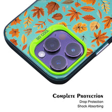 【BUY 4 ONLY PAY FOR 2】So Cool Case for iPhone with Unique Design, Autumn Fall Hard Back + Soft Frame with Independent Button Protective Case for iPhone - Autumn Leaves Fall