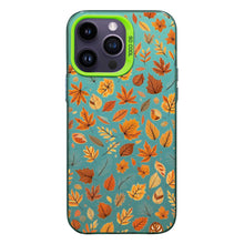 【BUY 4 ONLY PAY FOR 2】So Cool Case for iPhone with Unique Design, Autumn Fall Hard Back + Soft Frame with Independent Button Protective Case for iPhone - Autumn Leaves Fall