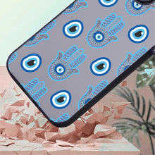 【BUY 4 ONLY PAY FOR 2】So Cool Case for iPhone with Unique Design, watercolor painting + Soft Frame with Independent Button Protective Case for iPhone -Evil Eyes Hamsa Hand