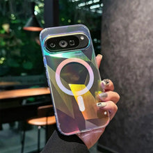 Compatible with Pixel 10A/9Pro XL/10Pro XL Glossy color-plated diamond case -HNSJK0039