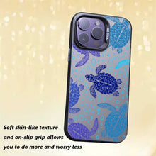 【BUY 4 ONLY PAY FOR 2】So Cool Case for iPhone with Unique Design, watercolor painting + Soft Frame with Independent Button Protective Case for iPhone -turtles