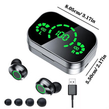In-ear Design Wireless Headphones, 1 Piece Wireless In-Ear Headphones with LED Battery Indicator, Touch Controls, Sound Isolation, Ideal gift for Music Gaming Sports Mother's Day
