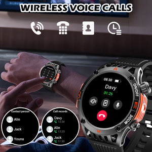 Smart watch for outdoors for iPhone/Android FZZitness Tracker IP67 Waterproof
