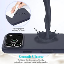 Compatible with iPhone11 12 13 14 15 16 17Case，Liquid Silicone Full Body Protective Cover, Shockproof, Slim Phone, Anti-Scratch Soft Microfiber Lining,Dustproof，Smudge-proof HNSJK0026