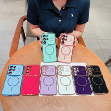 Compatible with Wireless Charge Cover Soft Cover  S25 Ultra/S24/S23/S22 TPU phone case Cover HNSJK0001