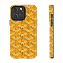 A Paris-style houndstooth-print phone case—a premium accessory that combines durability with protective functionality. Compatible with the iPhone 11–17 Pro Max/Plus series and Galaxy S23–25 series models HNSJK0025