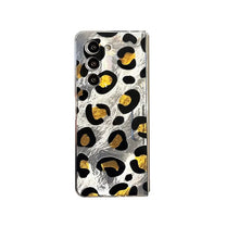 A high-end phone case pattern with dense and flashing leopard print for Fold 7/6/5/4/3 folding phone case HNSJK0008