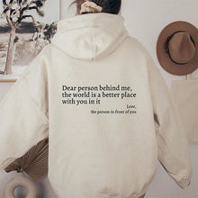 UPDATED Dear Person Behind Me Sweatshirt