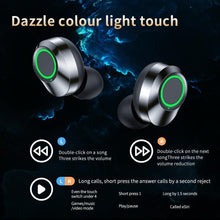 In-ear Design Wireless Headphones, 1 Piece Wireless In-Ear Headphones with LED Battery Indicator, Touch Controls, Sound Isolation, Ideal gift for Music Gaming Sports Mother's Day