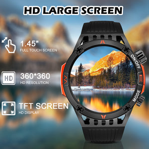 Smart watch for outdoors for iPhone/Android FZZitness Tracker IP67 Waterproof