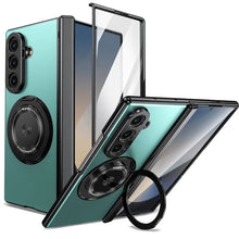 Compatible with Phone Case for Galaxy Z Fold7/6/5/4/3 & Z Flip7/6/5/4/3 with Rotating Stand, Shockproof Protective Cover HNSJK0023