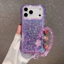 Compatible with for iPhone 17 Pro Max/16 Pro/15 Pro/14/13 Three-in-one bracelet phone case HNSJK0006