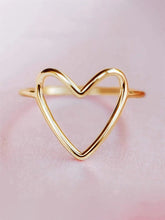Mother's Day Gift Heart Design Ring, Fashion Heart Rings, Fashion Accessories for Women & Girls, Trendy All-match & Exquisite Jewelry for Birthday Gift HNJZ0051