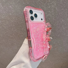 Compatible with for iPhone 17 Pro Max/16 Pro/15 Pro/14/13 Three-in-one bracelet phone case HNSJK0006