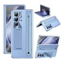 Compatible with  Z Fold7/6/5/4 Phone Case, Built-In Screen Protector, Stand & Stylus Support-