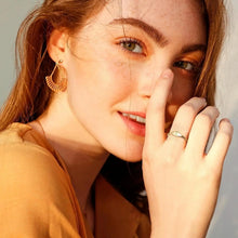 14K Plated Gold Filled Ring Initial Ring Dainty Simple Letter Band Rings Signet Stackable Pinky Alphabet Thin Thumb Rings for Women Non Tarnish Size 6 7 8 9 10 HNJZ0035