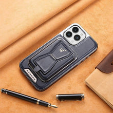 Magnetic Business case not Mental Card Holder just one Card Compatible with iPhone 17 Pro Max/ 16/15/14/13 Phone  case