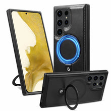 Business Leather Cellphone Case Suitable for  S24/S23/S22 ultra / for iPhone 12/13/14/15 Pro max Mobile Phone Case with Built-in Stand  Leather HNSJK0011