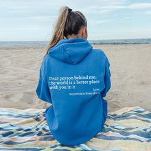 UPDATED Dear Person Behind Me Sweatshirt